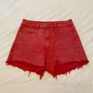 American Eagle High-wasted Denim Shorts